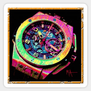 Pop art Hublot Sticker